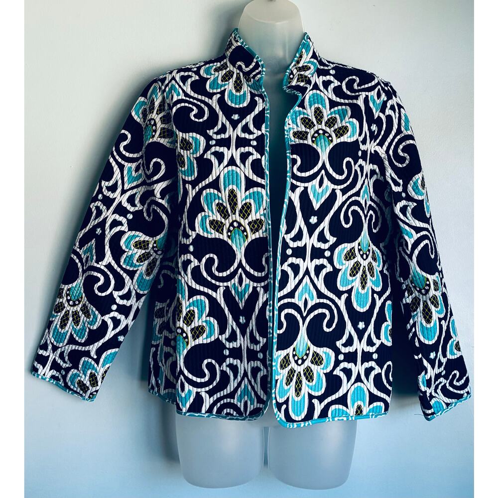 Alfred Dunner Jacket Blue Turquoise 6P